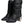 Dolce & Gabbana Black Padded DG Logo Heels Boots Shoes