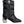 Dolce & Gabbana Black Padded DG Logo Heels Boots Shoes