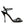 Dolce & Gabbana Black Leather Crystal Bow Heels Sandals Shoes