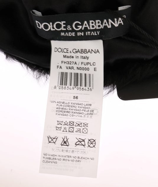 Dolce &amp; Gabbana Musta Xiangao Lamb Fur Pipo