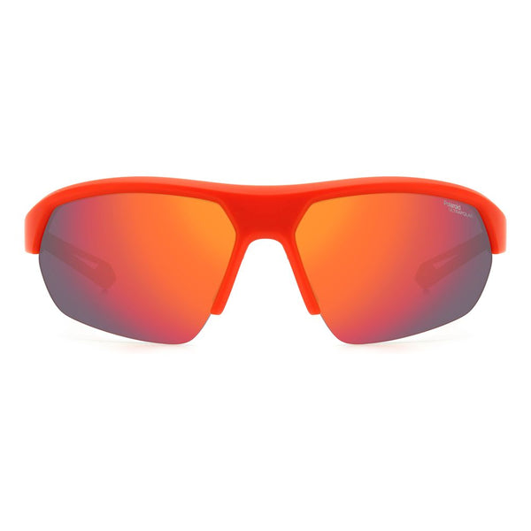 Polaroid Red Resin Sunglasses