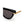 Bottega Veneta Black Acetate Sunglasses