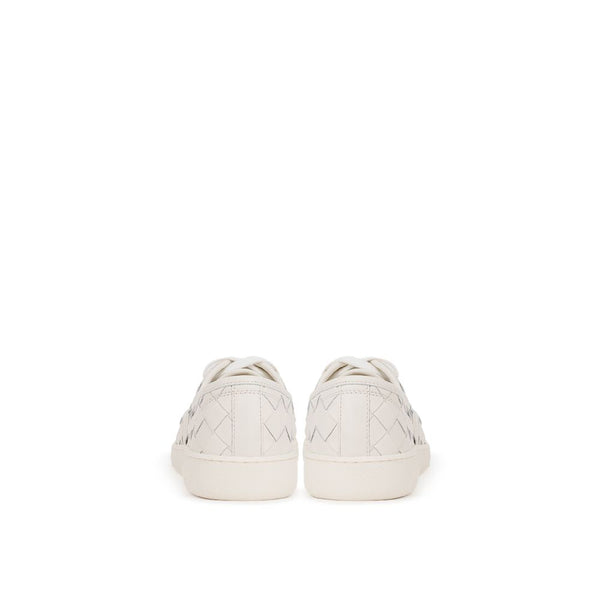 Bottega Veneta White Leather Sneaker