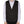 Dolce & Gabbana Black Cotton Waistcoat Dress Formal Vest