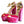 Dolce & Gabbana Pink Velvet Platform Ankle Strap Heel Sandals Shoes