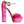 Dolce & Gabbana Pink Velvet Platform Ankle Strap Heel Sandals Shoes