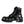 Dolce & Gabbana Black Leather Studded Trekking Boots Shoes