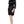 Emporio Armani Black Satin Long Sleeves Wrap Sheath Mini Dress