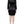 Emporio Armani Black Satin Long Sleeves Wrap Sheath Mini Dress