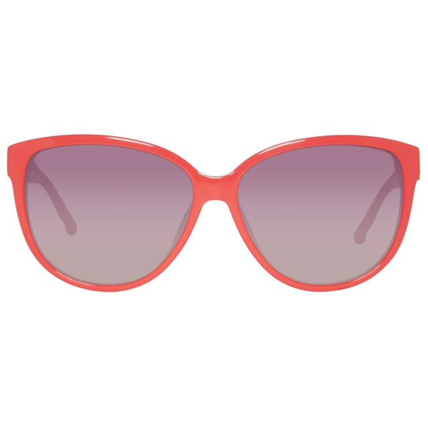 Swarovski Red Acetate Sunglasses