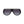 Longchamp Black Plastic Sunglasses