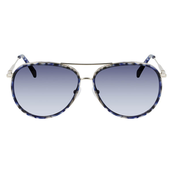 Longchamp Gold Metal Sunglasses