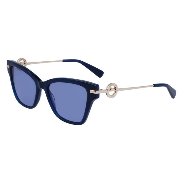 Longchamp Blue Acetate Sunglasses