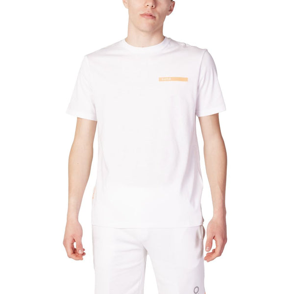 Suns White Cotton T-Shirt