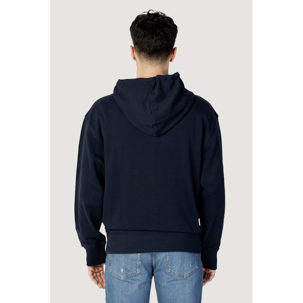 Hugo Boss Blue Cotton Sweater