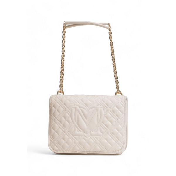 Love Moschino Beige Polyethylene Handbag