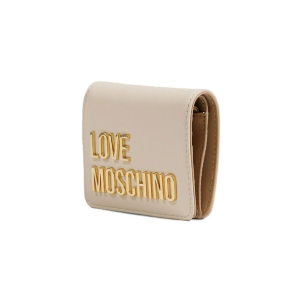 Love Moschino Beige Polyethylene Wallet