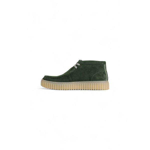 Clarks Green Suede Boot