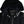 Dolce & Gabbana Black Hooded Full Zip Men Bomber Jacket