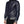 Dolce & Gabbana Blue Leather Full Zip Hooded Bomber Jacket