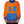 Dolce & Gabbana Orange Blue Full Zip Jersey Bomber Jacket