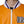 Dolce & Gabbana Orange White Full Zip Jersey Bomber Jacket