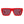 Missoni Red Plastic Sunglasses