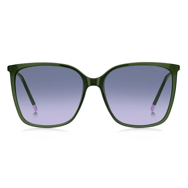 Hugo Boss Green Resin Sunglasses