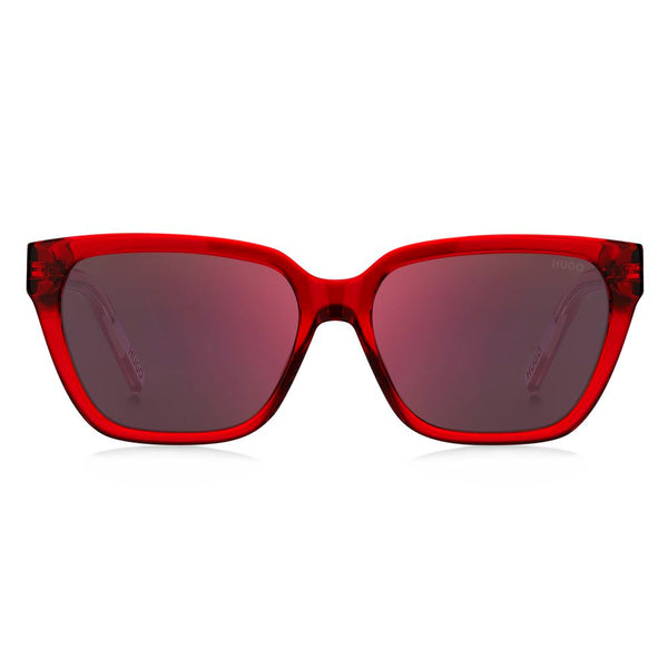 Hugo Boss Red Acetate Sunglasses