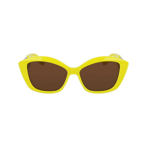 Karl Lagerfeld Yellow Injected Sunglasses