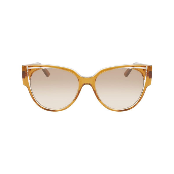 Karl Lagerfeld Brown Acetate Sunglasses