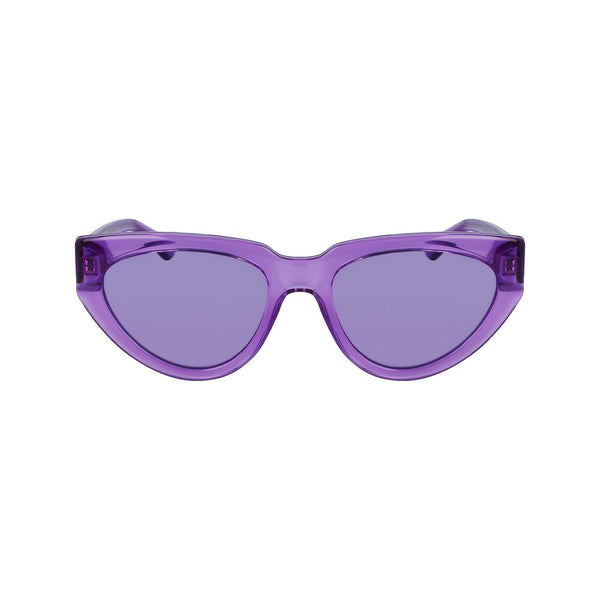 Karl Lagerfeld Purple Injected Sunglasses