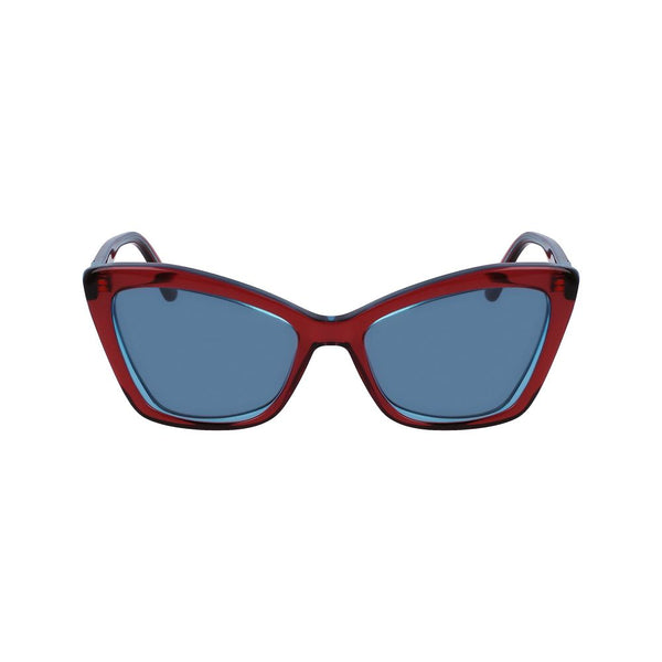 Karl Lagerfeld Red Acetate Sunglasses