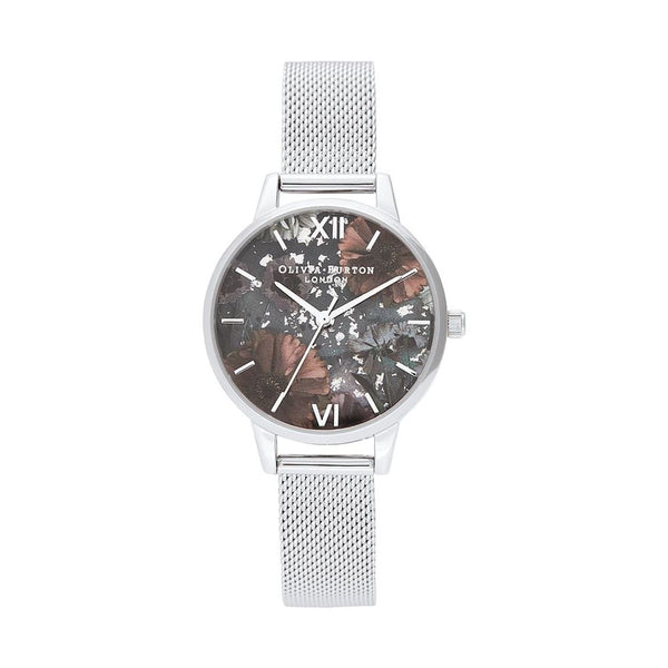 Olivia Burton Silver Steel Watch