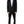 Dolce & Gabbana Black Wool Single Breasted Formal Suit