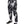 Dolce & Gabbana Gray Banana Leaf Cotton Stretch Capri Pants