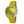 Chronotech Yellow Leather Watch