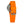 Chronotech Orange Rubber Watch