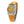 Chronotech Orange Leather Watch