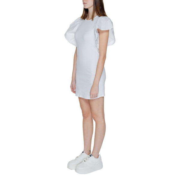 Only White Cotton Dress