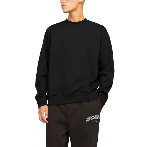 Jack Jones Black Cotton Sweater