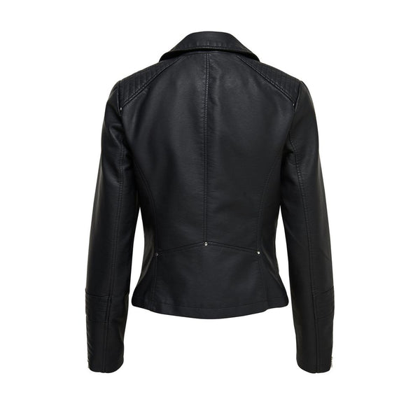 Only Black Viscose Jackets & Coat