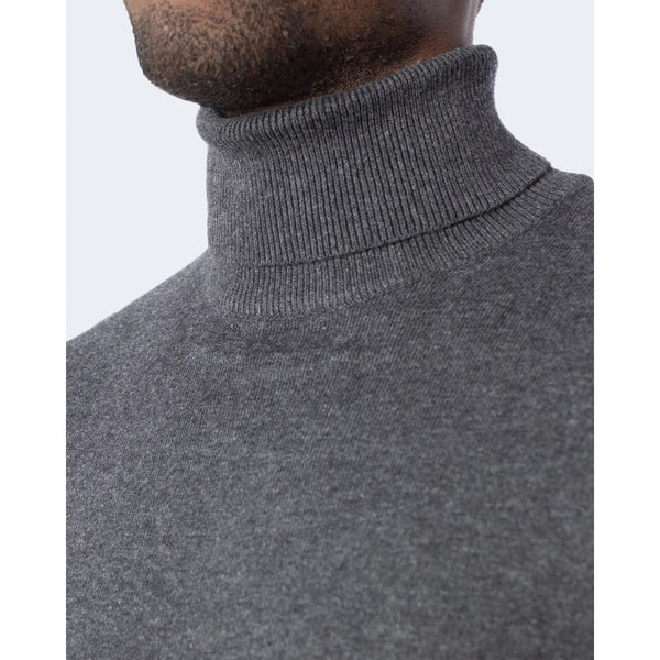 Jack Jones Gray Cotton Sweater