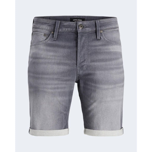 Jack Jones Gray Jeans Short