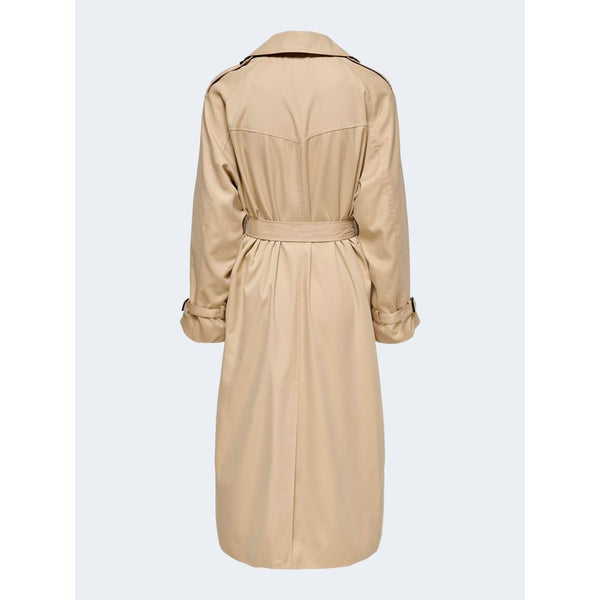 Only Beige Polyester Jackets & Coat