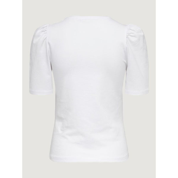 Only White Cotton Tops & T-Shirt