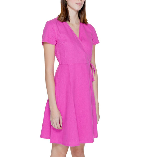 Only Multicolor Linen Dress