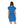 B.Young Blue Cotton Dress