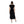 B.Young Black Cotton Dress