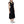 B.Young Black Cotton Dress